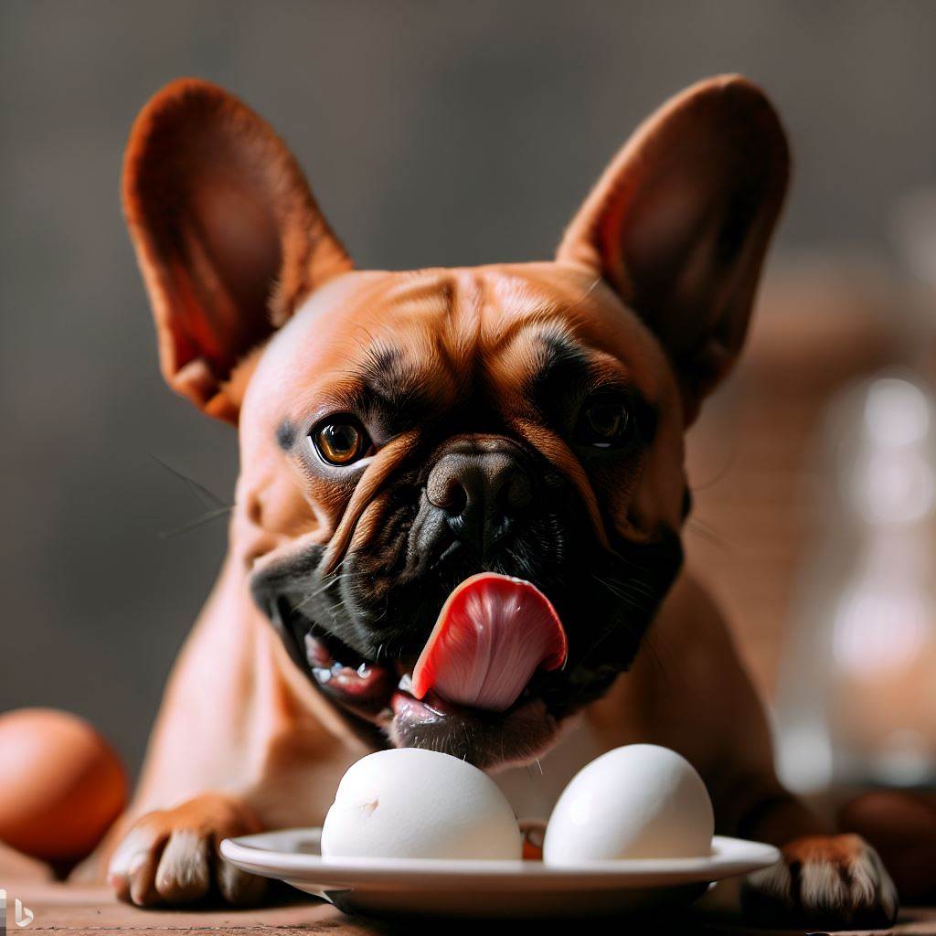 can french bulldogs eat eggs