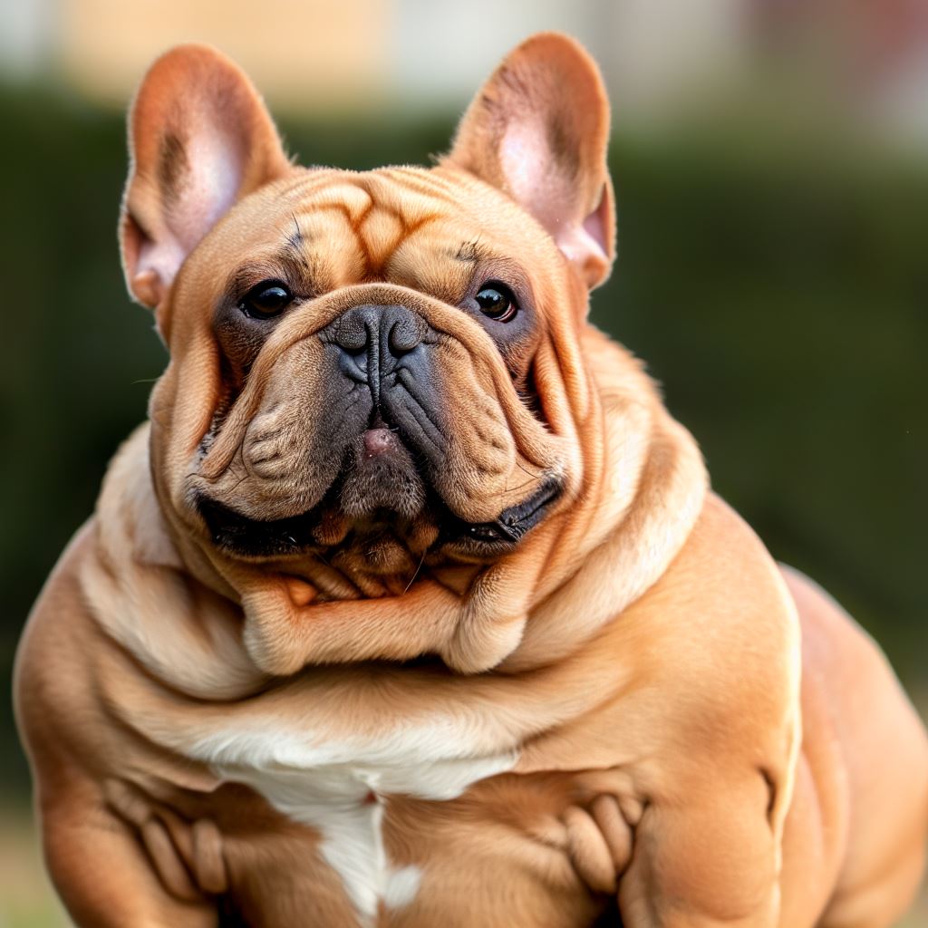 fat french bulldog